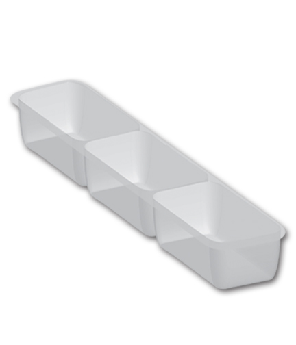 Deli Three Compartment Insert for Bin 07673